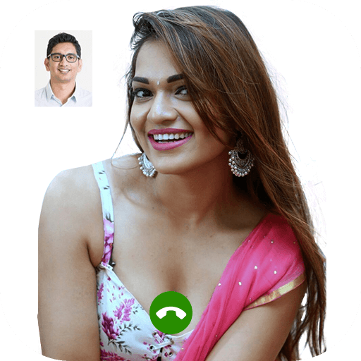 Hot indian girl free video call, hot girls chat icon