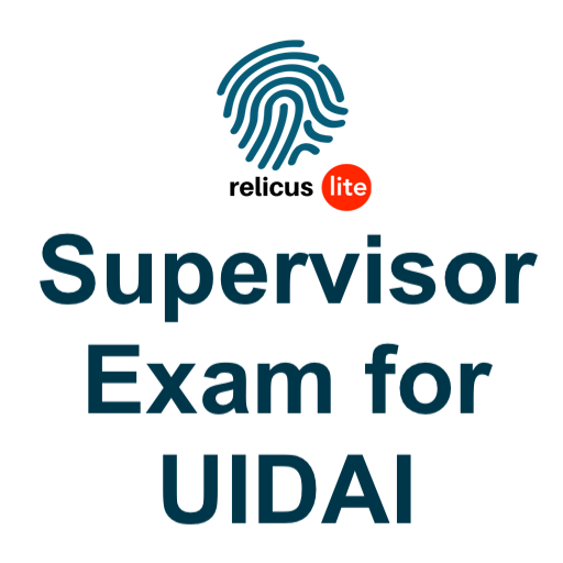 Supervisor Exam for UIDAI Lite icon
