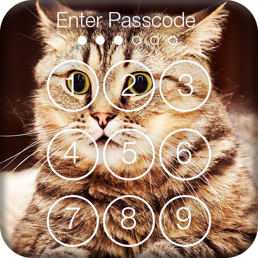 Сats Funny Animals Lock icon