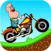 Grandpa Bike Hill climb icon