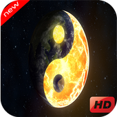 Yin Yang Wallpaper أيقونة