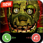 Call from Freddy Five Night Prank icon