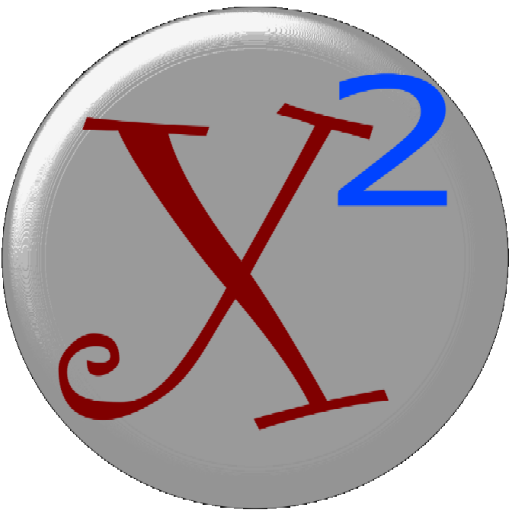 Chi square X2 Test 2x2 table icon