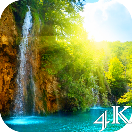 Magic Waterfalls Wallpapers أيقونة