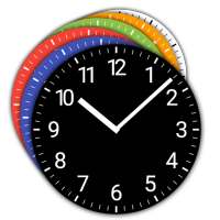 Material Analog Clock - Аналоговые часы on 9Apps