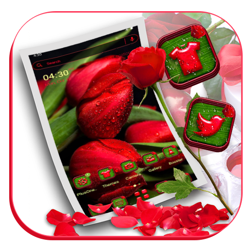 Red Tulips Theme icon