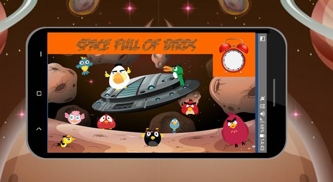 Space full of Birds Game screenshot 6
