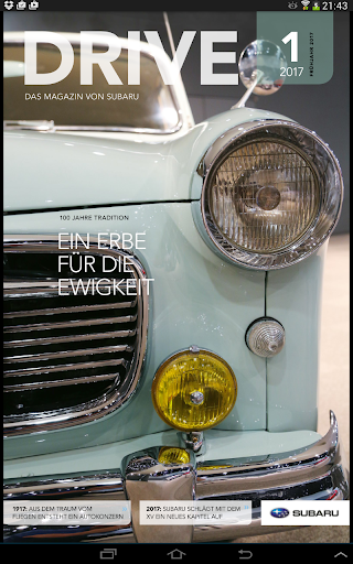 Subaru DRIVE screenshot 1