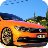 Driving Volkswagen Passat B8 Simulator Game icon