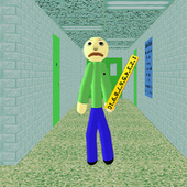 Green Math Teacher Stickman Rope Hero School icon