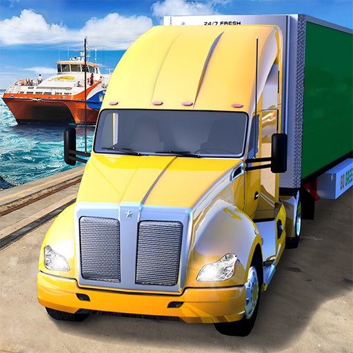 Ferry Port Trucker Parking Simulator icon