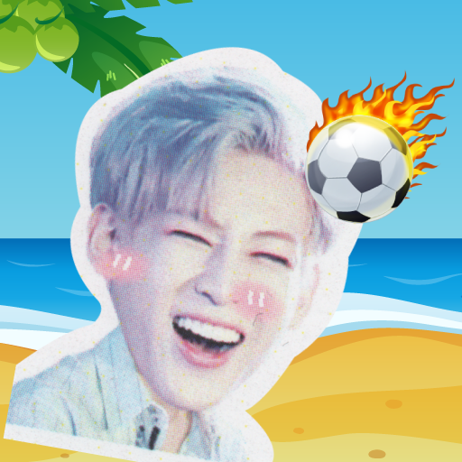 GOT7 Beach Ball : Cute Star Puppet Soccer Big Head icon