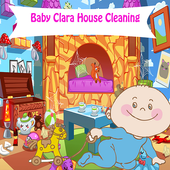 طفل كلارا - تنظيف البيت لعبة أيقونة