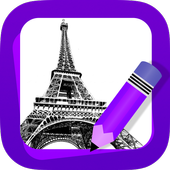 Learn How to Draw 3D icon