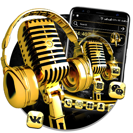 Gilt Music Launcher Theme icon