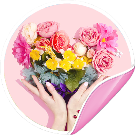 Flowers &amp; Roses Stickers – WAStickerApp icon