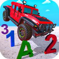 Monster Trucks Transformation - Car Crushing Game