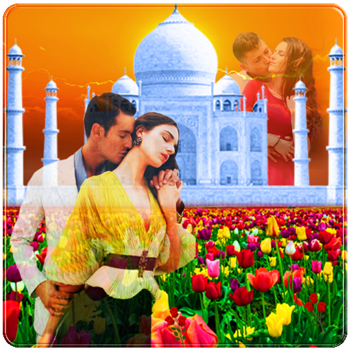 Tajmahal photo blender : Photo mix editor icon