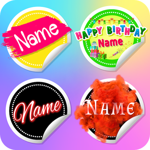 Name Sticker Maker -  Chat Sti icon