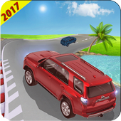 Prado Racing 3D Game - Real Prado Race Free Game icon