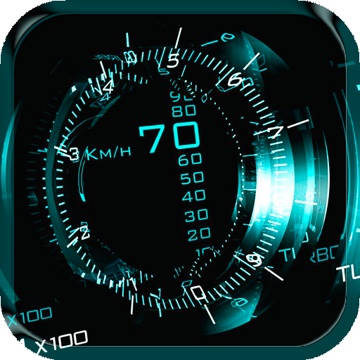 Speedometer Live Wallpaper (backgrounds &amp; themes) icon