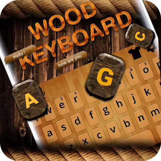 Wood Keyboard Theme X Wooden Themes For Keyboard иконка