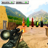 Real Shooting Bottle 3D icon