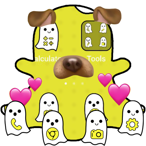 Anime Elfin Snap Cute Yellow Cartoon LauncherTheme icon