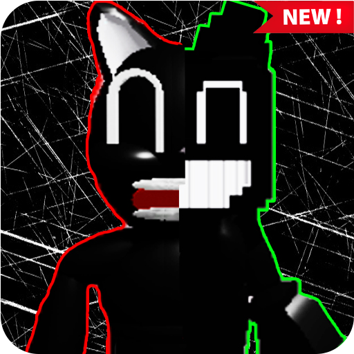 Cartoon horror cat game creepyhouse siren icon