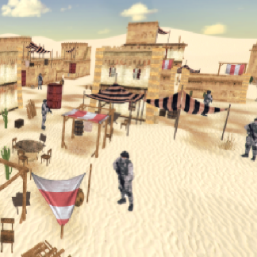Commando Desert Shooting Free Offline 2020 أيقونة