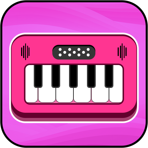 Pink Piano Keyboard - Music And Song Instruments icon
