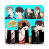 Piano BTS boys Music Tiles icon