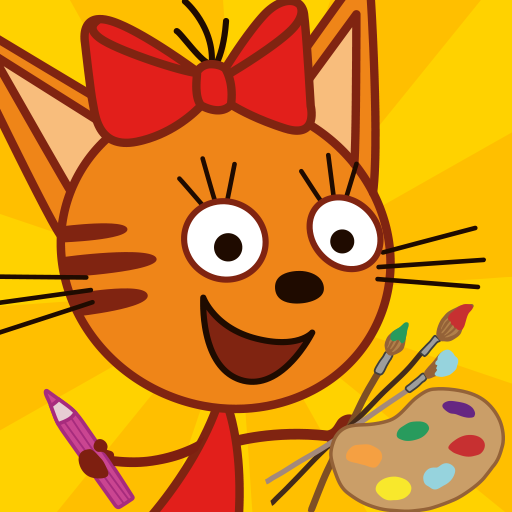 Kid-E-Cats: Draw &amp; Color Games icon