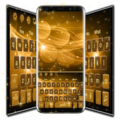Classic Simple Gold Keyboard Theme icon