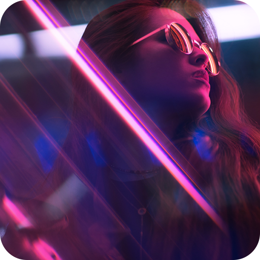 Neon Photo Editor icon