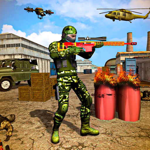 US Free Fire Commando Shooting icon