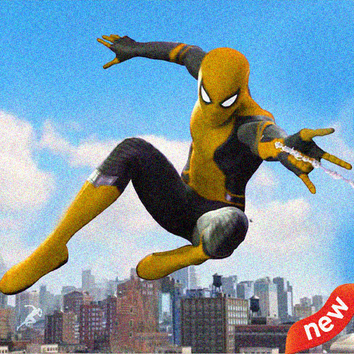 Spider Rope Hero - Gangster New York City icon