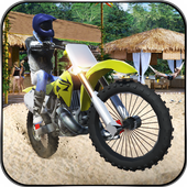 Motocross Beach Bike Racing 3D icon