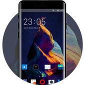 Theme for hand drawn abstract one plus 6 wallpaper icon