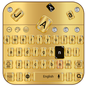 Gold Keyboard icon