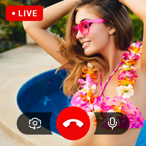 Live Talk - free video call with Strangers Girls icon