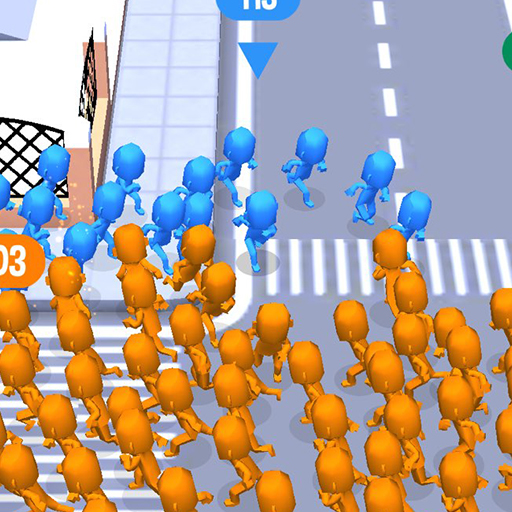 Crowd Clash Run - City Of Count Master 3d icon