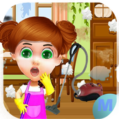 House clean :my room is not clean icon