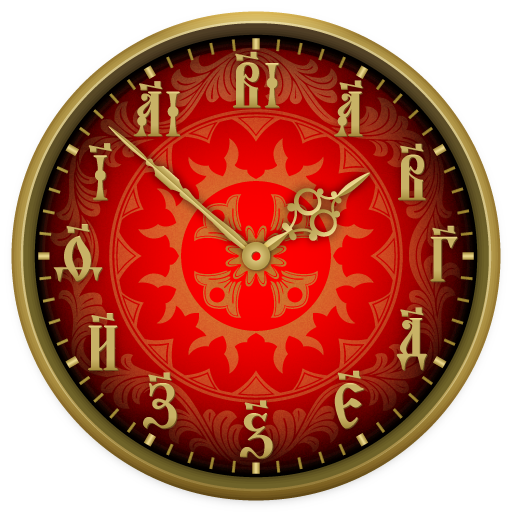 Виджет старинные часы иконка