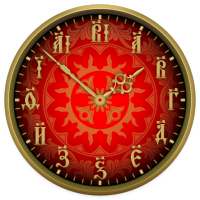 Виджет старинные часы