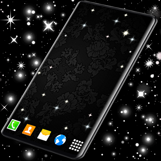 HD Black Amoled Live Wallpaper icon