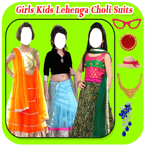 Girls Kids Lehenga Choli Suits icon
