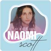 Create a selfie with Naomi Scott