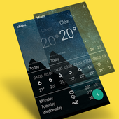 Wetter - Wettervorhersage أيقونة