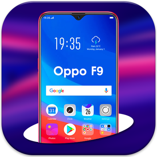 Launcher &amp; theme for oppo F9 HD wallpapers 2020 icon